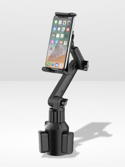 Tablet Holder with Adjustable Cup Holder