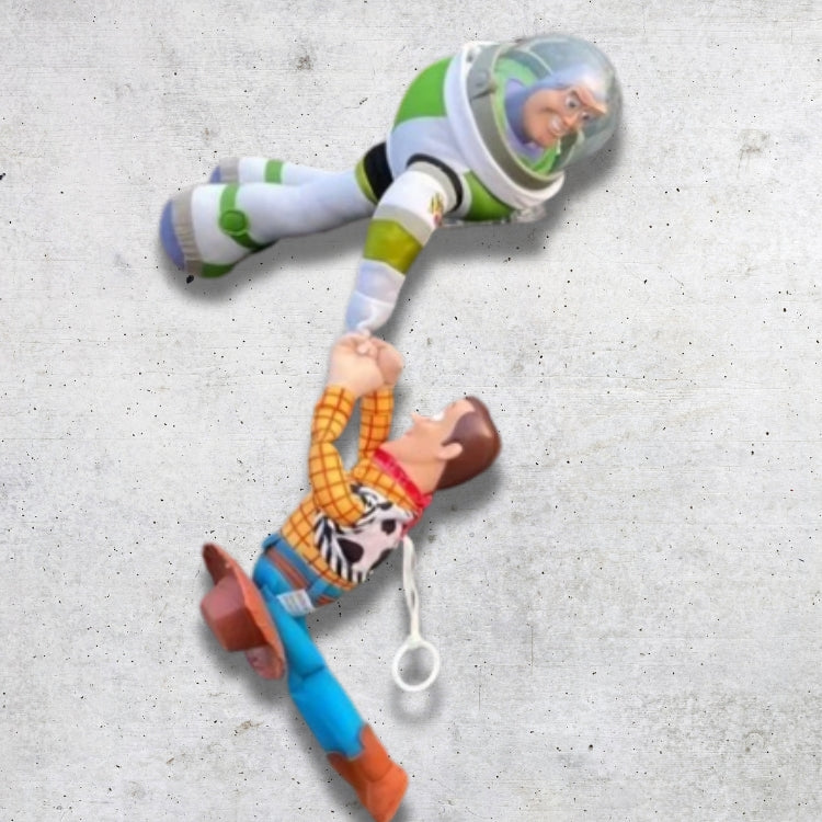 Disney Woody and Buzz Plush Toy to Hang in Car